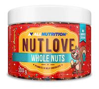 Allnutrition Nutlove Whole Nuts, Peanuts in Milk Chocolate - 300g