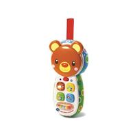 VTech- Kid Allô Bébé Surprises Brun, 502705 - Version FR