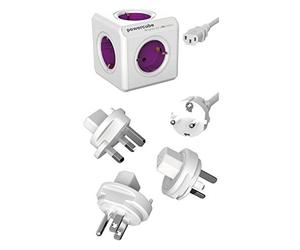 Allocacoc 1801/DERW3P Violet, Blanc