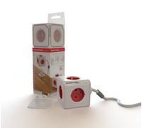 Allocacoc 2304/FREXPC multiprise - multiprises (Rouge, Blanc, Boîte)