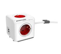 allocacoc type f powercube extended usb 1.5 m