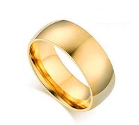 Allocations de mariage simples pour femmes hommes -color titanium en acier de la mode AMOUR COURTES DE BIJOURS