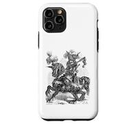 Alloces Un Soldat à tête de Lion Qui crache Le feu sur Un Cheval Coque pour iPhone 11 Pro