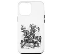 Alloces Un Soldat à tête de Lion Qui crache Le feu sur Un Cheval Coque pour iPhone 12 Pro Max