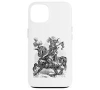 Alloces Un Soldat à tête de Lion Qui crache Le feu sur Un Cheval Coque pour iPhone 13