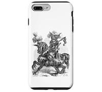 Alloces Un Soldat à tête de Lion Qui crache Le feu sur Un Cheval Coque pour iPhone 7 Plus/8 Plus