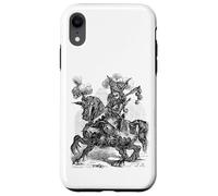 Alloces Un Soldat à tête de Lion Qui crache Le feu sur Un Cheval Coque pour iPhone XR