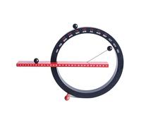 ALLOMN Calendrier Magnétique, Calendrier de Table Créatif Calendrier Magnétique Sphérique Manuel Intéressant Calendrier Perpétuel avec 3 Aimants Support Stable Magnétique pour la Maison Bureau