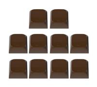 alloneslife 10pcs Jelly Keycaps Caractéristiques des Points Aveugles Identification pour Les Claviers Mécaniques De Jeu Et De Programmation