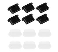 alloneslife 12pcs USB C Port De Protecteur Couverture Téléphone Type Poussière