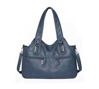 alloneslife 2024 NOUVEAU À Bandoulière Vintage Épaule Anti-éclaboussures Fourre-tout En Cuir De Capacité Pour Femmes Fille À Main Polyvalent Pour Un Usage Quotidien