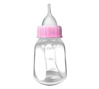 alloneslife 4 Pièces pour Animaux De Compagnie Bouteilles Kit Bouteille Lait Petit-né Petit-né pour Chaton Chiot Allaiteur Nipple Nettoyage Brosse 4oz