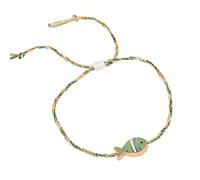 alloneslife À Poisson Élégant Tressé Longueur Réglable Bijoux en Alliage Accessoires du TRAPILLE pour Les Accessoires DE TIGNE CONCUTÉ