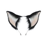 alloneslife Bandeau d'oreille pour fête, bandeau réaliste pour jeu de rôle, cosplay, Halloween, déguisement d'anime, bandeau pliable