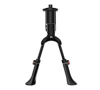 alloneslife Béquille de vélo en métal Central Double Jambe de vélo béquille pour béquille réglable de 24 à 29 Pouces arrière en Aluminium pour