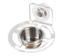 alloneslife Bol d'alimentation des Oiseaux Alimentation Boîte De Nourriture pour Animaux Compagnie Perroquets Cage Man Mangeurs Perroquets Mangeurs Cage pour Perrudes Pochettes Finches