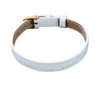 alloneslife Bracelet en cuir robuste en acier inoxydable confortable avec fermeture réglable pour bijoux de tous les jours, cuir en acier inoxydable, taille unique, Comme décrit