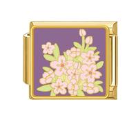 alloneslife Bracelets À Charme Multifonctionnel Band Link Bijoux Fleur Module Accessoires en Acier Inoxydable Crafting Parts Bijoux Restauration