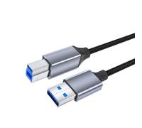 alloneslife Câble d ' imprimante de type B nickelé avec cuivre, USB3.0 1M | Scanners et télécopieurs