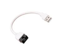 alloneslife Câble USB 2.0 tressé mâle 9 Broches pour Carte mère, câble USB 2.0 blindé de 20 cm pour la Maintenance de l ' Ordinateur, la Liaison de périphériques internes et Les Courses compactes