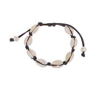 alloneslife Cauris naturel tressé hawaïen pour bracelet de cheville en coquillage, décoration de bijoux, cadeaux pour présentoir à bijoux Birt