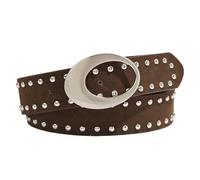 alloneslife Ceinture réglable Punk pour, élégante, cloutée, Coffee