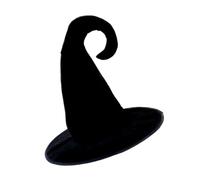 alloneslife Chapeau de sorcière pour Spectacle sur scène, Accessoire, Black