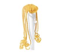 alloneslife Chine Show Hairstyle Long Tressé Accessoire Décoratif pour Rassemblements Photo PHOTES Easy Wear Synthetic Fabric Funny Pet Party Party