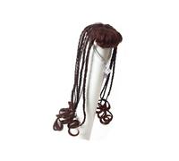 alloneslife Chine Show Hairstyle Long Tressé Accessoire Décoratif pour Rassemblements Photo PHOTES Easy Wear Synthetic Fabric Funny Pet Party Party