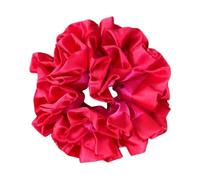 alloneslife Chouchous pour femmes, chouchous princesses en ruban pour cheveux avec ruban à cheveux, ravissant toucher soie, chouchou pour fille (rouge)