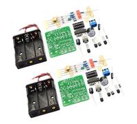 alloneslife Circuit imprimé d ' Alarme de Compact pour vélo, 2 Sets | Module PCB pour 4, 5-5, 5 V avec de bouton d ' armement manuel