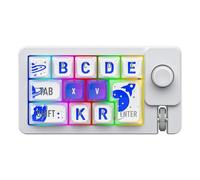 alloneslife Clavier couleur 3 modes connexion 2,4 GHz filaire programmation macro ergonomique