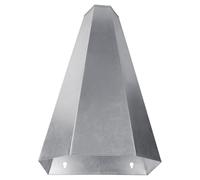 alloneslife Cône D'entonnoir De Retenue Poulet Robuste pour Les Poules Turkeys Grouilles À Dossier Plat Mont Moup Conception À Plumes