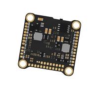 alloneslife Contrôleur de vol STM32F722 avec USB de Type C pour FPV | LED 2812 RVB, gyroscopes ICM 42688 P, systèmes à double alimentation, flashs 16 M pour FPV