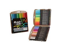 alloneslife De marqueur à paillettes acryliques ensemble de stylos gel à paillettes pour l ' écriture créative Scrapbooking et conceptions artisanales marqueurs de peinture acrylique