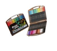 alloneslife De marqueur à paillettes acryliques ensemble de stylos gel à paillettes pour l ' écriture créative Scrapbooking et conceptions artisanales marqueurs de peinture acrylique