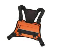 alloneslife De poitrine de avec structure de sangle | Bretelles réglables, panneau arrière en, poche zippée et points de fixation inférieurs à clipser
