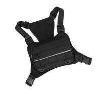alloneslife De poitrine de avec structure de sangle | Bretelles réglables, panneau arrière en, poche zippée et points de fixation inférieurs à clipser