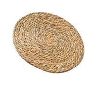 alloneslife Dessous de verre décoratifs à isolation thermique en fibre végétale naturelle pour la cuisine, antidérapant