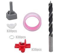 alloneslife Dispositif D'arrosage De Volaille avec Flux Réglables Contrôle des Conceptions À Faible Entretien Systèmes Waterer pour des Troupeaux Grows Troping Profloan De Volaille Système D'arrosage