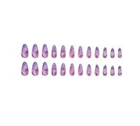alloneslife Elegant Touch Lot de 24 faux ongles artificiels à coller en amande