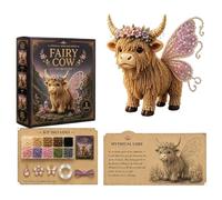 alloneslife Ensemble d ' art en perles bovines 3D, D