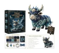 alloneslife Ensemble d ' art en perles bovines 3D, E