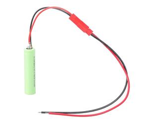 alloneslife Espace réservé pour Cylindre Vide de Coque de conducteur de | Coque de batterie 3A avec fil pour adaptateur d ' appareils d ' alimentation, non rechargeable, connexion