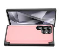 alloneslife Étui de protection intégré pour cartes avec béquille - Finition mate - Pour S22 - Avec porte-cartes