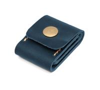 alloneslife Étui de rangement pour médiators de guitare en cuir synthétique, bleu