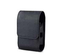 alloneslife Étui de transport pour télémètre de golf avec mousqueton, petites pochettes résistantes à l'usure, sac de rangement pour appareils de golf, Noir