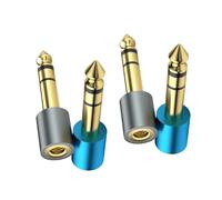 alloneslife Femelle De 3 5 Mm À 1/4 6 35 Port D'adaptateur Masculin Convertisseur Guitare 3 5 pour Les Enregistreurs Caméscope Haut-Parleur Adaptateur D'équipement Studio