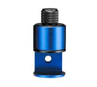 alloneslife Fixation avec trous filetés de 6,35 mm et 9,8 mm - Bras articulé à friction réglable avec support de téléphone Sui Photo Stick Pince de téléphone en aluminium