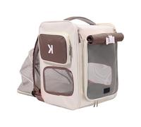 alloneslife Grand sac de transport pour animal domestique pour promener les animaux de compagnie en plein air, voyage, tourisme, extérieur, design respirant et extensible pour chats